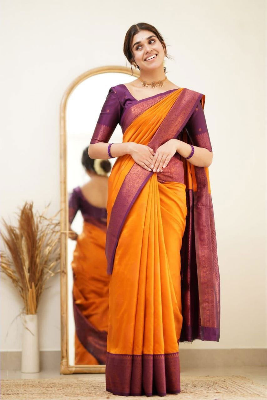 Ddf 115 Soft Lichi Silk Banarasi Designer Saree Catalogue 